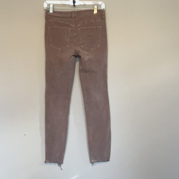 Free People gray Cords Mid rise, button fly  skinny, Size 25 (XS) - Picture 4 of 4